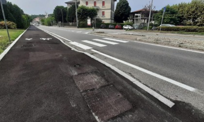 Pista ciclopedonale di Asnago: completati i primi due lotti