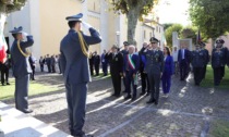 Le Fiamme gialle celebrano la posa del Monumento ai caduti