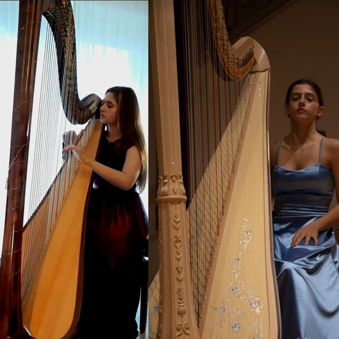 Arpiste in concerto con “Angeliche note”