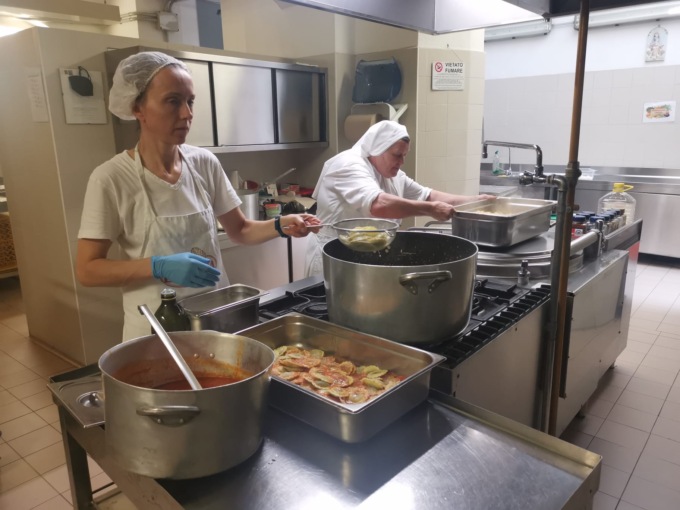 Nell’ultimo anno la mensa di solidarietà a Casa Nazareth ha servito più di 78mila pasti