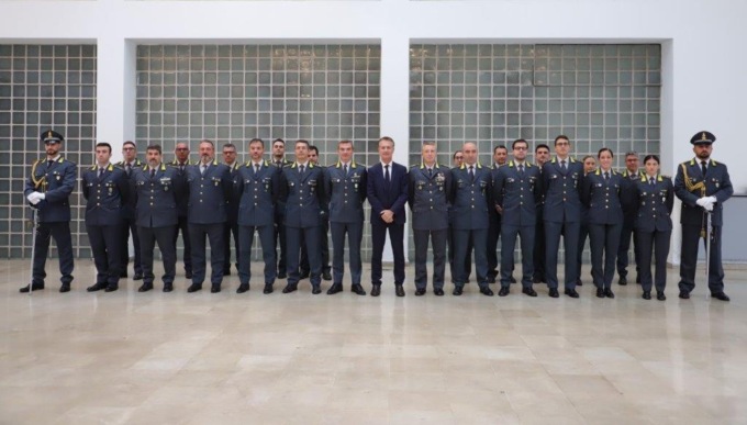 Prefetto in visita al comando provinciale delle Fiamme gialle