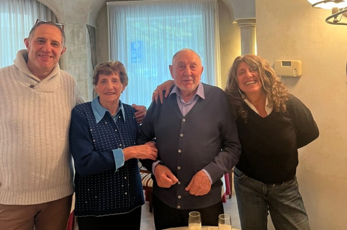 Nozze di diamante per i bregnanesi Costanza e Alberto
