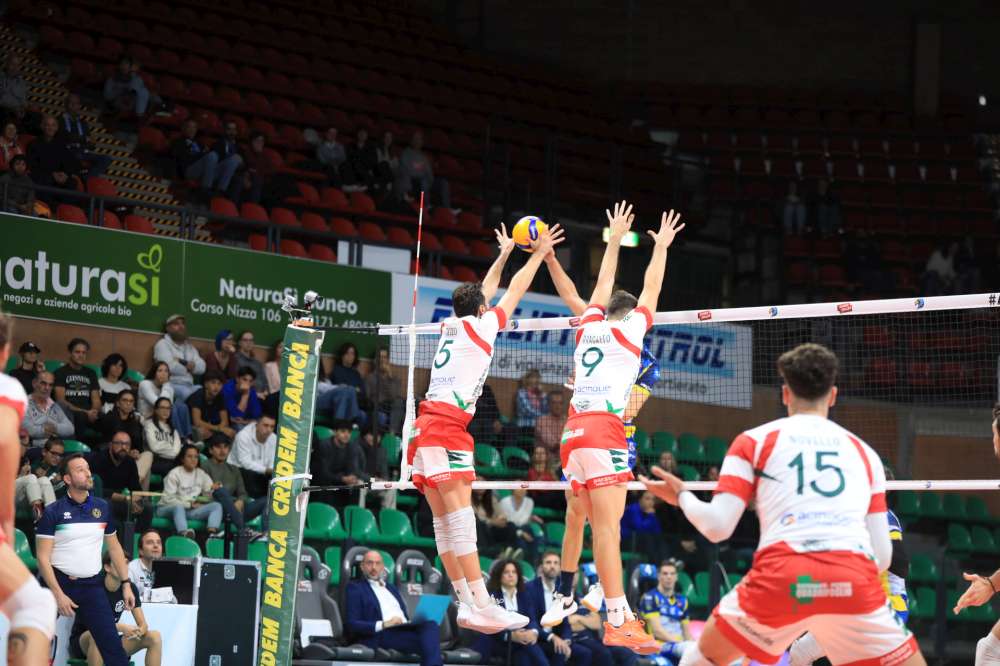 Cuneo contro  Cantù Campi Reali serie A2 uomini pallavolo