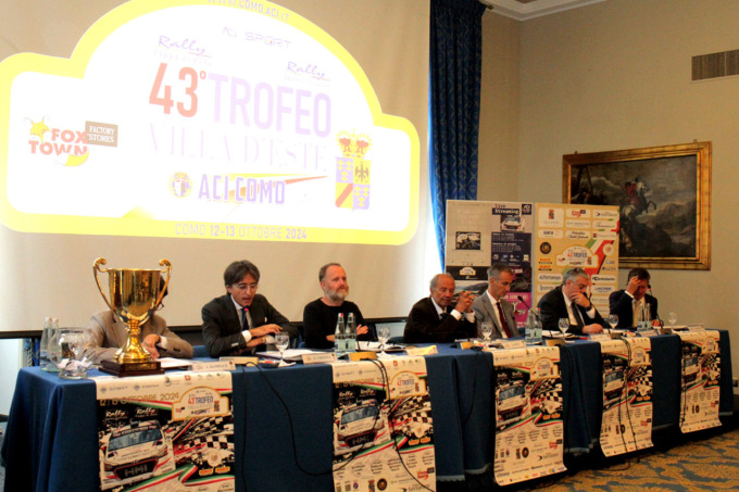 Presentato il 43esimo Rally Trofeo Villa D’Este