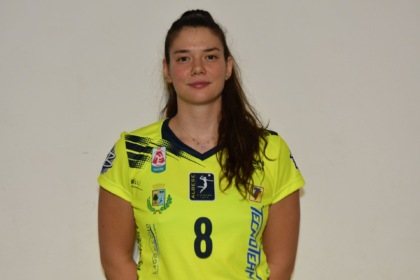 Giorgia mazzon dell'Albese Volley