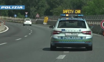 Doglie in Autostrada: ora il "grazie" alla Polizia