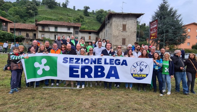 Da Erba a Pontida per la tradizionale manifestazione della Lega