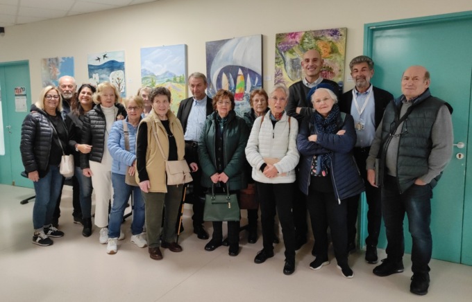 Donate 21 opere alla Casa di Comunità Napoleona