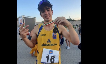 Gabriele è d'oro ai Campionati nazionali di atletica