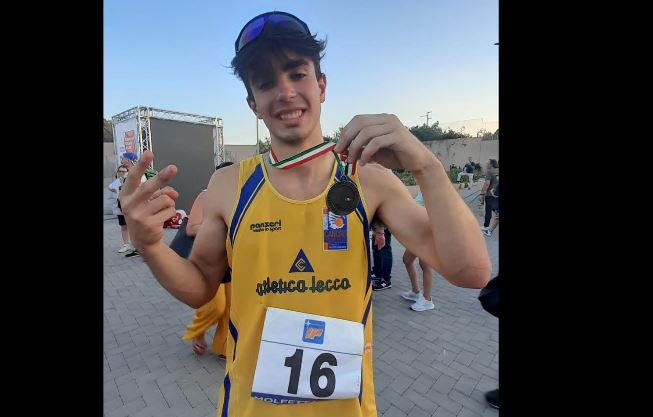 Gabriele è d’oro ai Campionati nazionali di atletica