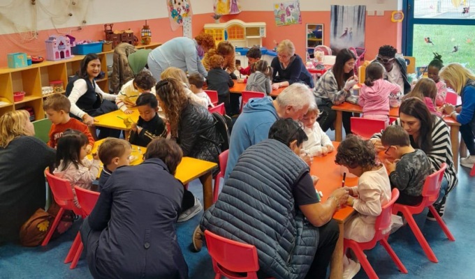 Festa dei nonni alla scuola dell’infanzia