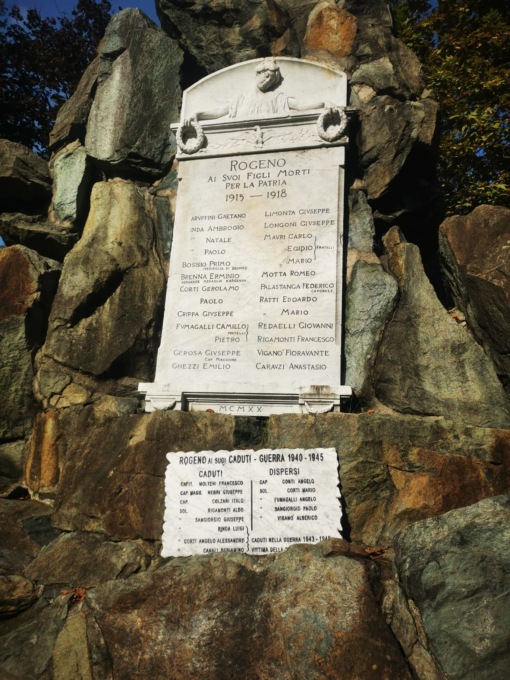 Nuovo volto per i Monumenti ai caduti di Rogeno e Casletto