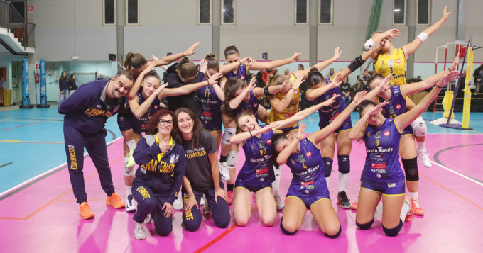 La Virtus si aggiudica il match contro il Como Volley