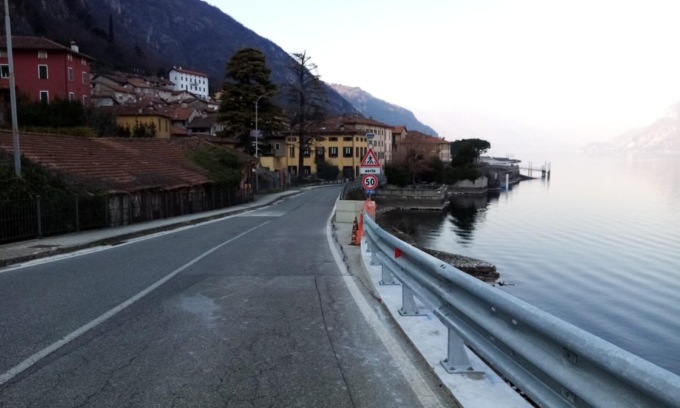 Lecco-Bellagio, strada chiusa tutte le notti dall’11 novembre al 6 dicembre