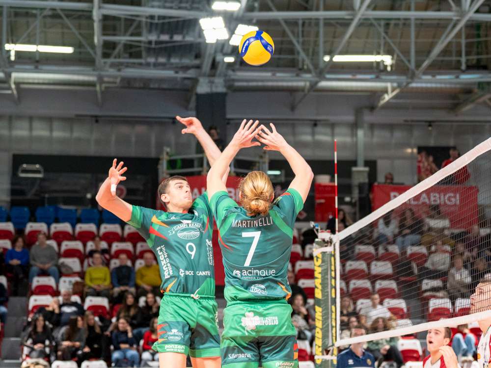 Reggio Emilia Campi reali Cantù pallavolo