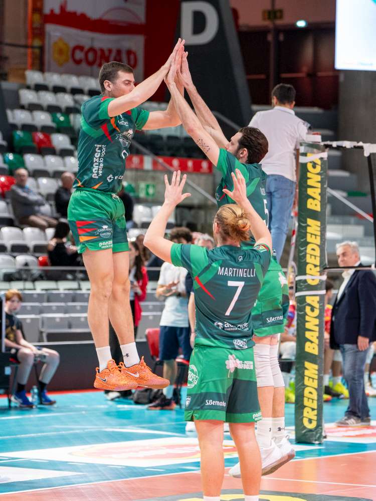 Reggio Emilia Campi reali Cantù pallavolo