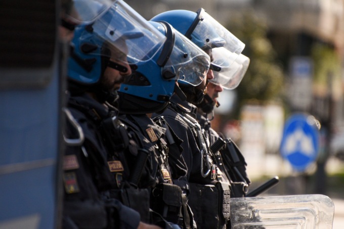 Tifosi della Lazio fermati dalla Polizia perché senza biglietto