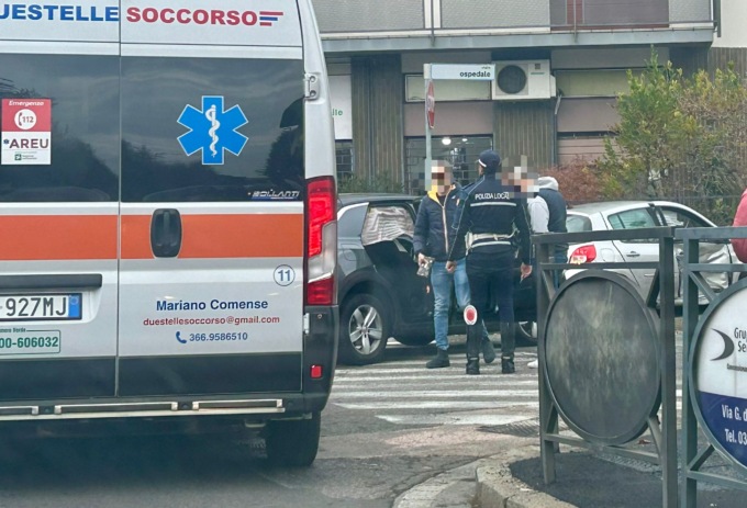 Incidente in via Ginevrina da Fossano: nessun ferito grave