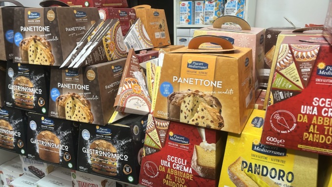 Panettoni artigianali gluten free da Senza Glutine Como