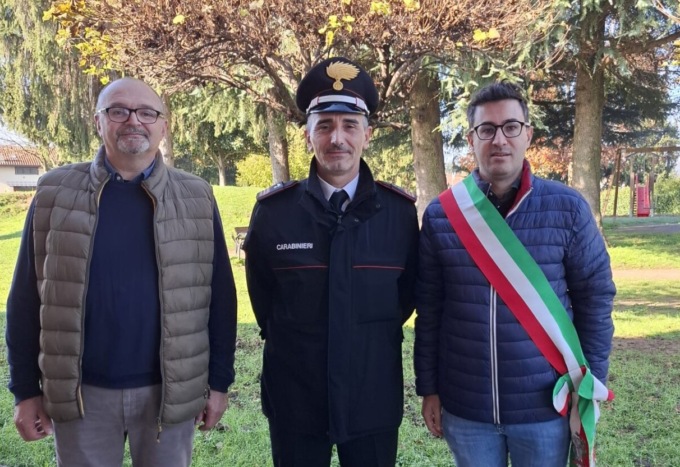 Nuovo maresciallo, Salvatore Basso al comando della Stazione di Appiano Gentile