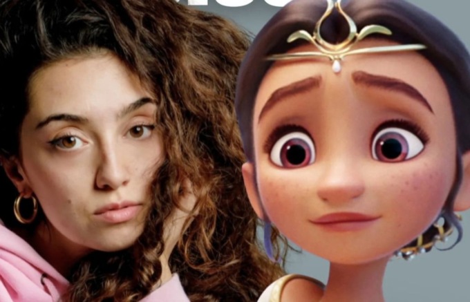 Sissi diventa la principessa Ellian nel film d’animazione “Spellbound”