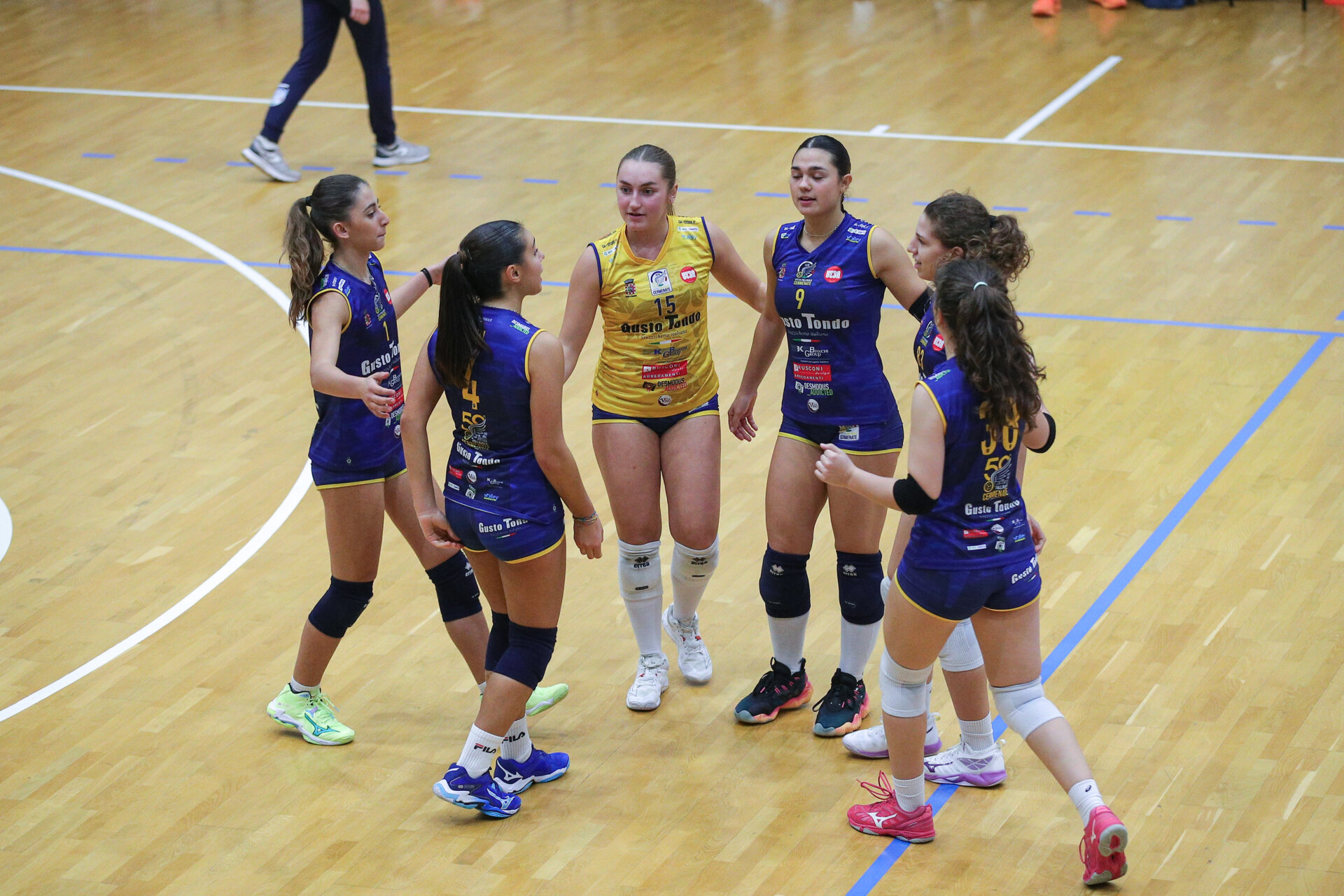 Vitus CErmenate seconda divisione femminile contro Villa Guardia