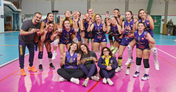Seconda divisione: le virtussine vincono per 3 a 0 contro Erba