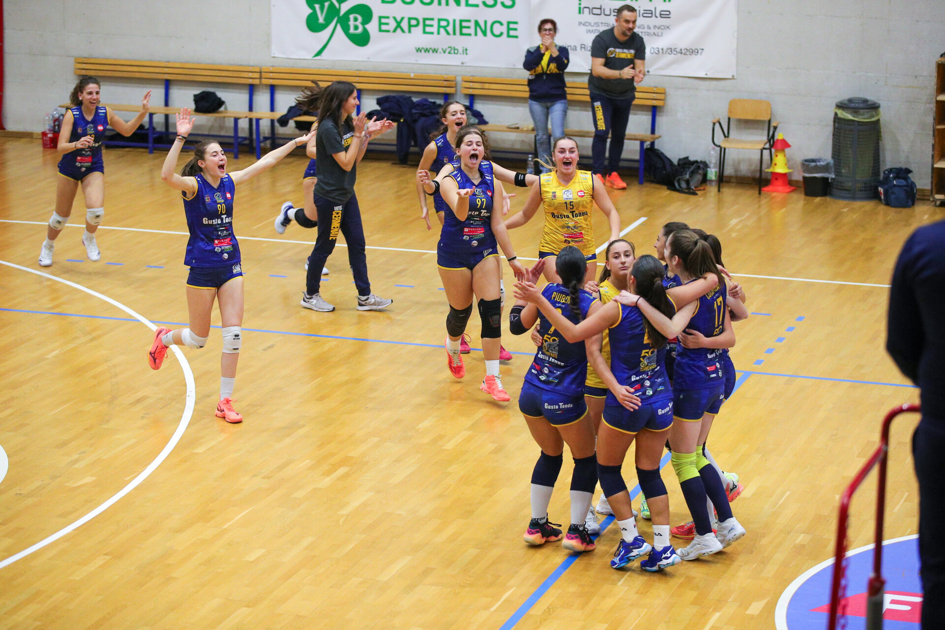 Vitus CErmenate seconda divisione femminile contro Villa Guardia