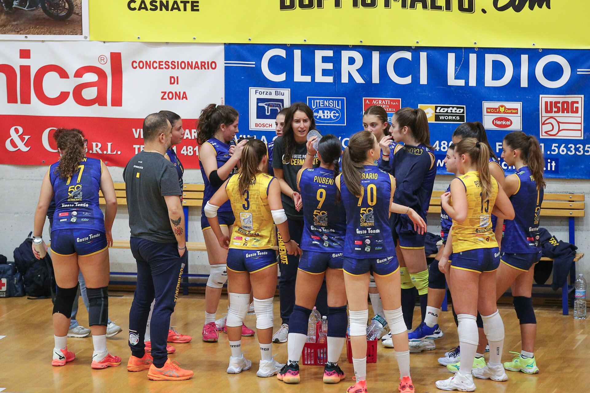 Vitus CErmenate seconda divisione femminile contro Villa Guardia