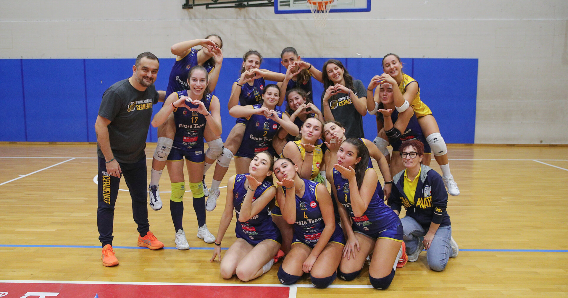 Vitus CErmenate seconda divisione femminile contro Villa Guardia