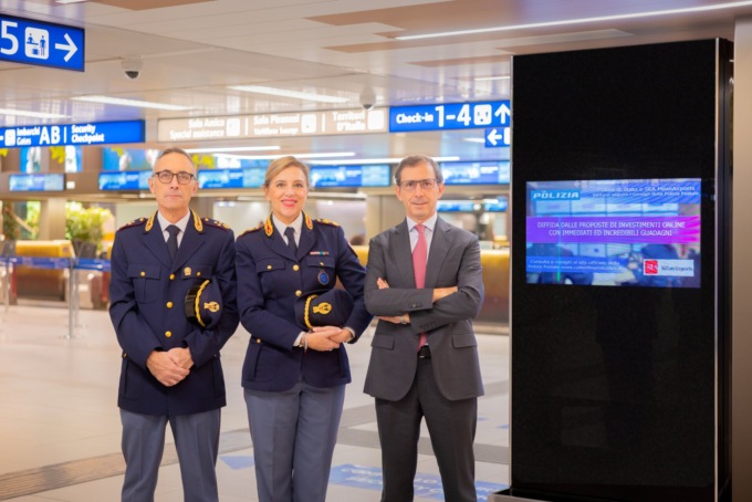 Polizia di Stato e Sea Milano Airports insieme per prevenire il cybercrime