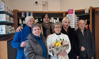 In pensione storica farmacista di Asnago