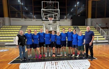 Nazionale Italiana basket femminile Over 45