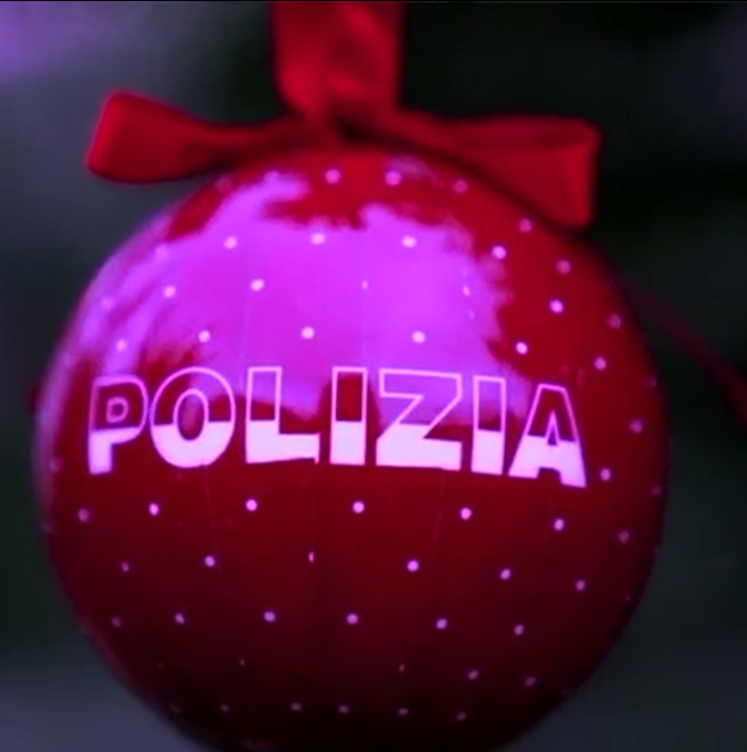 Gli auguri di Natale della Polizia di Stato