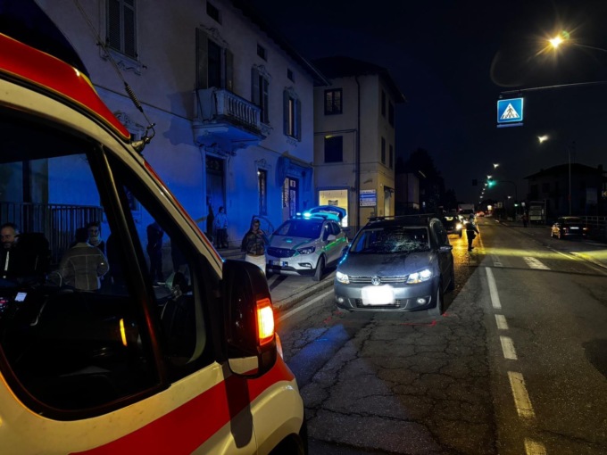 Incidente sulla statale, investito un pedone