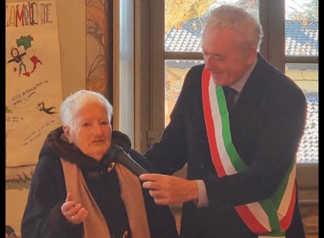 Paese in festa per i cento anni di Carla