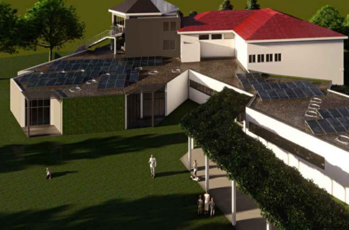 Serra bioclimatica e piante sulle pareti: contributo record per la scuola “green”