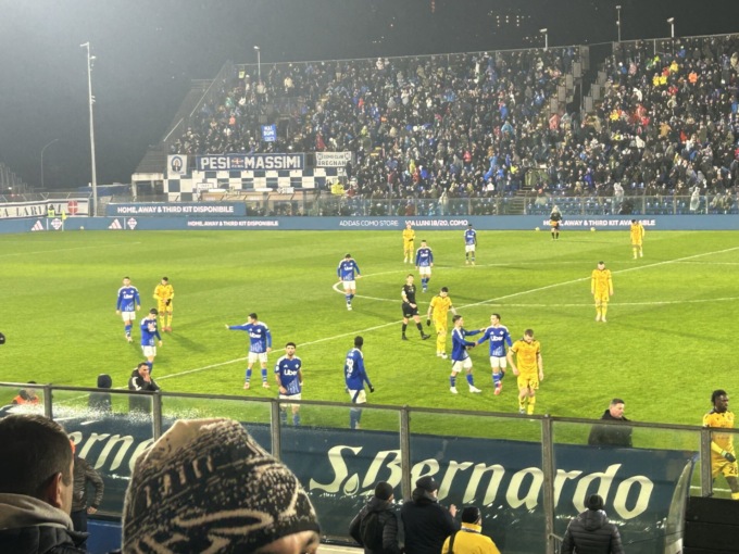 Como-Udinese, i lariani conquistano 3 punti al “Sinigaglia”