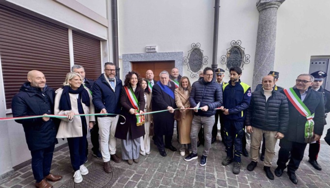Festa a Cantù per l’inaugurazione del Salone dei Convegni
