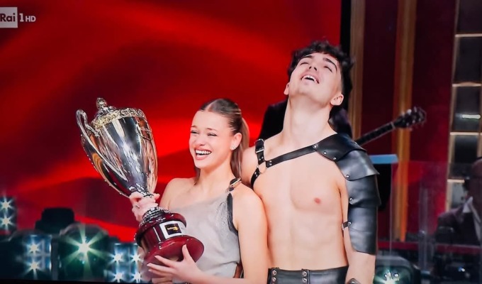 Canturino trionfa a «Ballando on the road»