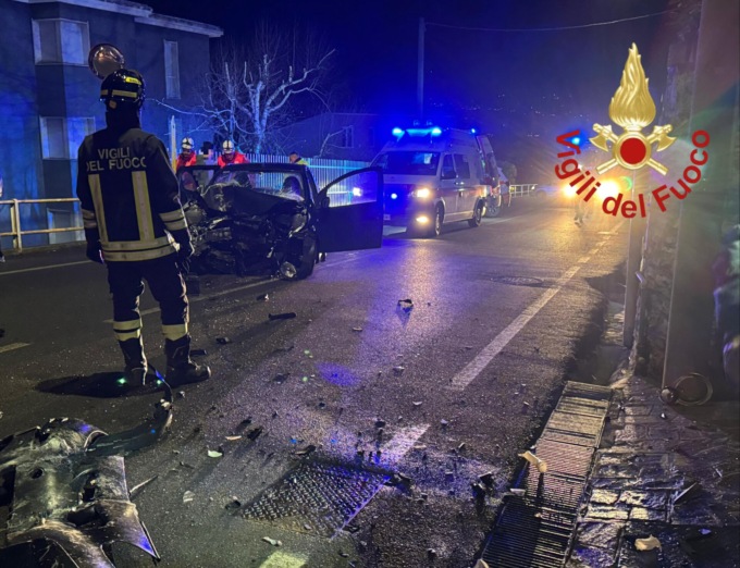 Incidente a Tavernola: gravissimo un giovane