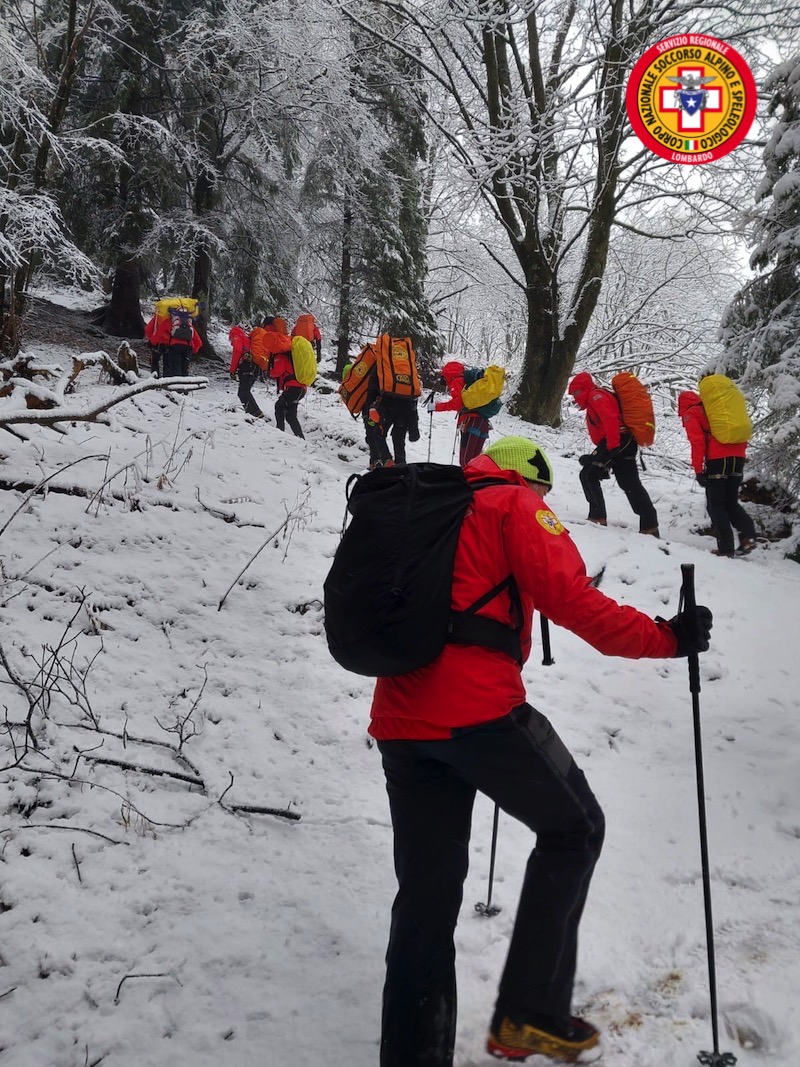 soccorso alpino esercitazione san primo (4)