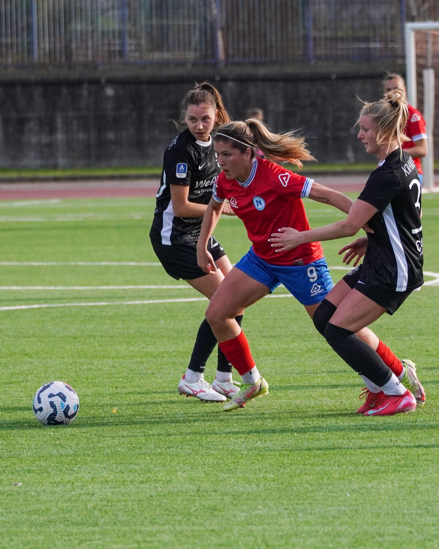 Como Women contro il Napoli