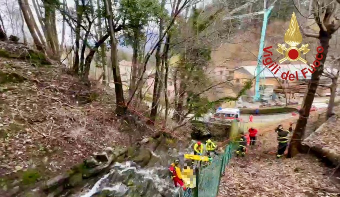 Precipita nel torrente: muore 36enne