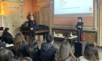 Il "Porta" a lezione di legalità con i Carabinieri