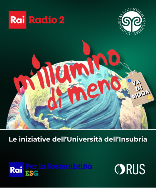 L’Università dell’Insubria aderisce a “M’illumino di meno”