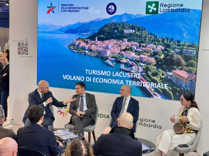 Navigazione Laghi con Fondazione Milano Cortina per la promozione delle Olimpiadi invernali