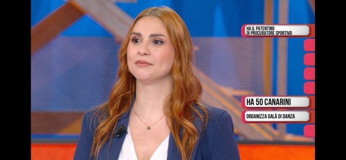 La marianese Angelica Colombo partecipa a “Chissà chi è”