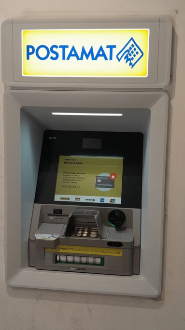 Installato un nuovo Atm Postamat nell’ufficio postale di Lasnigo