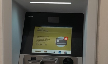 Installato un nuovo Atm Postamat nell'ufficio postale di Lasnigo